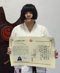Senpai Jalen — 2nd Dan Assistant Instructor, WKO Shinkyokushinkai Karate Guam