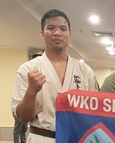 Senpai John Paulo — 1st Dan Assistant Instructor, WKO Shinkyokushinkai Karate Guam
